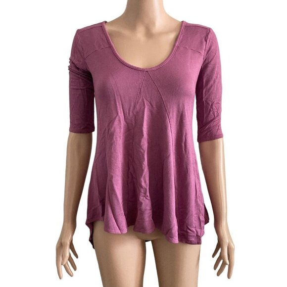 Baea Top Women’s Small Light Purple Stretch NEW - Picture 1 of 8